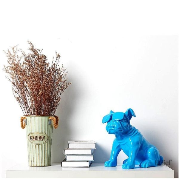 Objet décoratif Bouledogue avec style