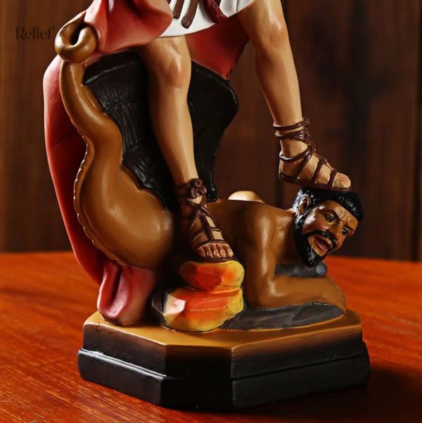 Statue ange Saint Michel, 21 cm, pour décoration intérieure