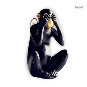 Statue Gorille Singe d'Amazonie 17 cm