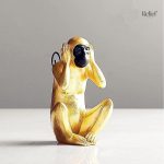 Figurine de gorille, symbole de la nature sauvage
