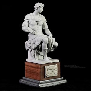 Figurine de soldat romain en résine, 13 cm d'hauteur