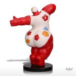 Sculpture femme ronde, 28 cm, art moderne