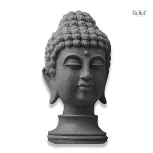 Statue en pierre représentant un Bouddha moderne
