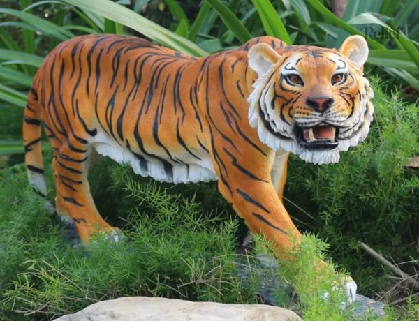 statue-tigre-realiste-exterieur-20-cm-1 Statue tigre réaliste 20 cm pour extérieur jardin