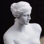 Figurine Vénus de Milo en résine, 29 cm, art antique