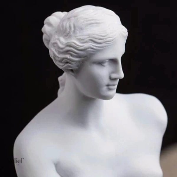 Figurine Vénus de Milo en résine, 29 cm, art antique