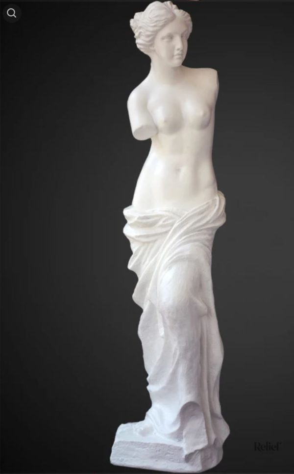 Statue Vénus de Milo blanche