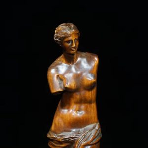 Sculpture de la Vénus de Milo, statuette en bois 20 cm