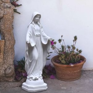 Statue de la Vierge Marie 30 cm en résine décorative