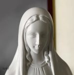 Figurine religieuse, Vierge Marie, finition soignée, 30 cm