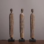 Sculpture africaine de 37 cm, style traditionnel