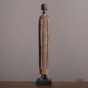 Figurine artisanale africaine de 37 cm