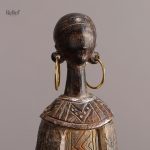 Statuette 37 cm, œuvre d'art africain