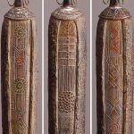 Art africain 37 cm, design unique et traditionnel