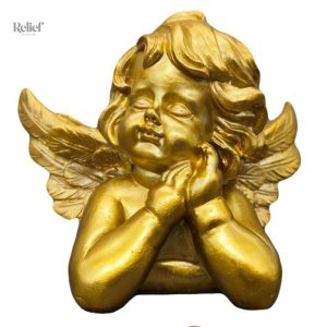 Ange en statuette 11 cm pour embellir votre espace de vie