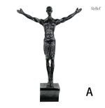 Statuette athlète escalade en position dynamique