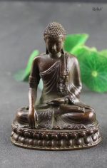 Statuette Bouddha méditation 10 cm en résine