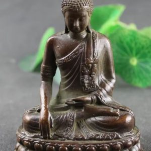 Statuette Bouddha méditation 10 cm en résine