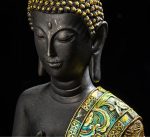 Statuette Bouddhiste en résine - 10 cm de hauteur
