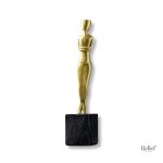 Sculpture Moderne Statuette Cesar 28 cm design