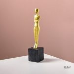 Statuette César de 28 cm, décoration artistique