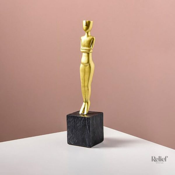 Statuette César de 28 cm, décoration artistique