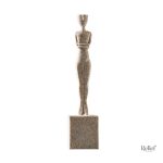 Sculpture 28 cm, statuette moderne en décoration intérieure