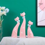 Céramique en forme de chat, design élégant et moderne