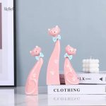 Statuette de chat en céramique, finition soignée et charmante