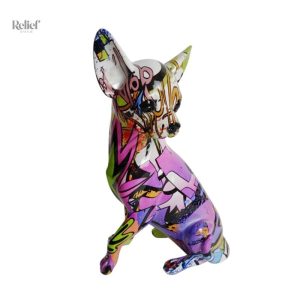 Chihuahua en statuette, un ajout artistique
