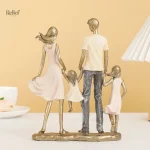 Décoration intérieure en petite statue de 4 membres