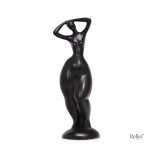 Sculpture unique de silhouette féminine