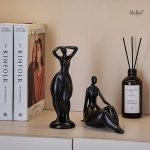 Figurine décorative de femme, création artistique