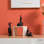 Sculpture de femme nue, design élégant