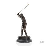 Sculpture Bronze Golfeur 32 cm