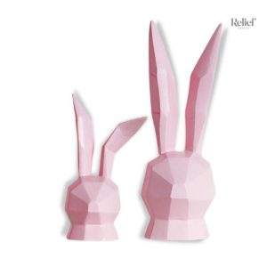 Statuette Lapin Origami en décoration moderne