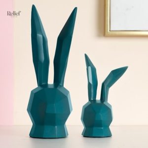 Ornements en origami, lapin en petite taille