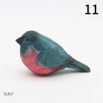 Statuette 4 cm, oiseau en bois unique
