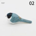 Oiseau en bois fait main, 4 cm