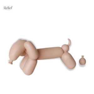 Statue Chien Teckel pour décoration intérieure