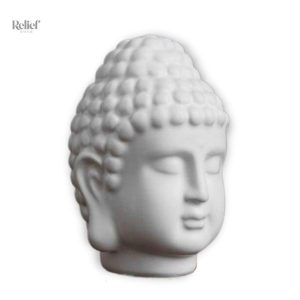 Sculpture moderne tête de Bouddha pour décoration intérieure