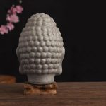 Tête de Bouddha design artistique, accent spirituel pour la maison