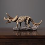 Sculpture Triceratops décorative pour intérieur