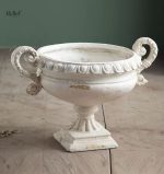 Vase en magnésium antique de 40 cm, objet décoratif