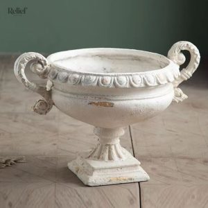 Vase en magnésium antique de 40 cm, objet décoratif
