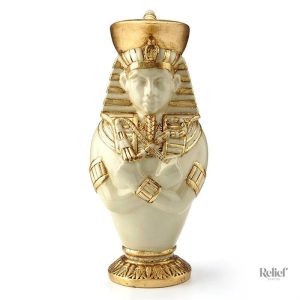 Vase Canope Pharaon décoratif inspiré de l'Égypte ancienne