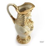 Vase égyptien Canope représentant un pharaon