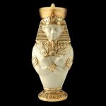 Canope égyptien en vase, symbole de l'art pharaonique