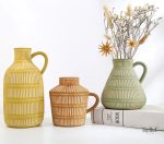 Vase terracotta grec au style antique