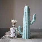 Cactus en céramique : vase décoratif 24 cm et 29 cm